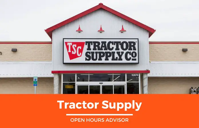 tractor supply hours