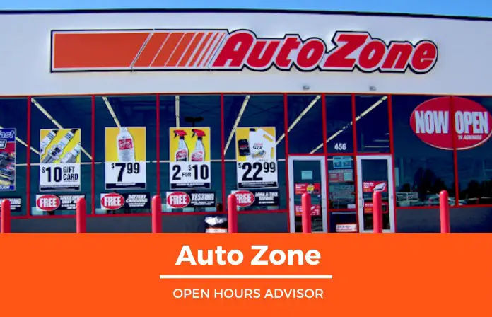 Auto Zone hours