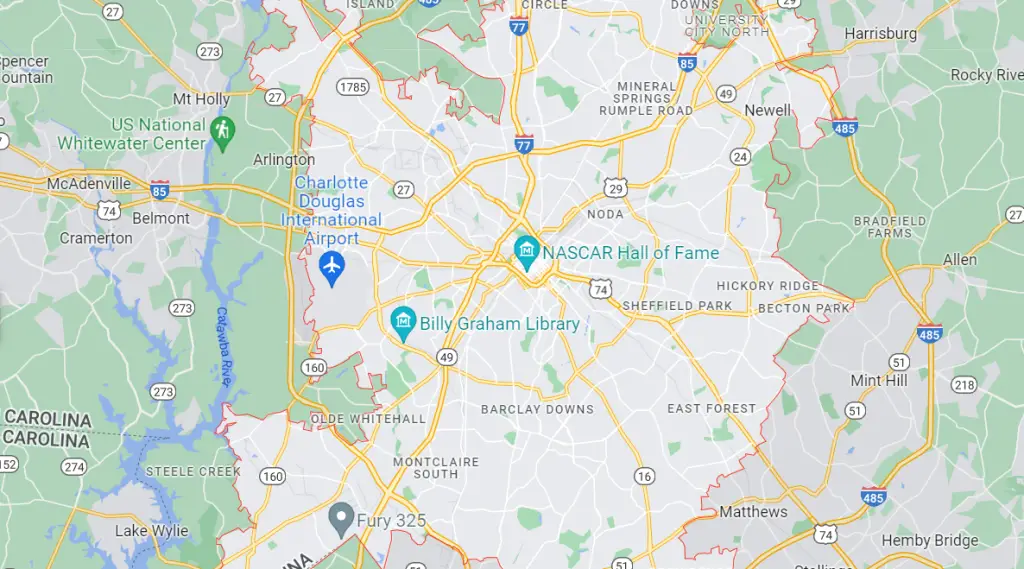 BB&T map