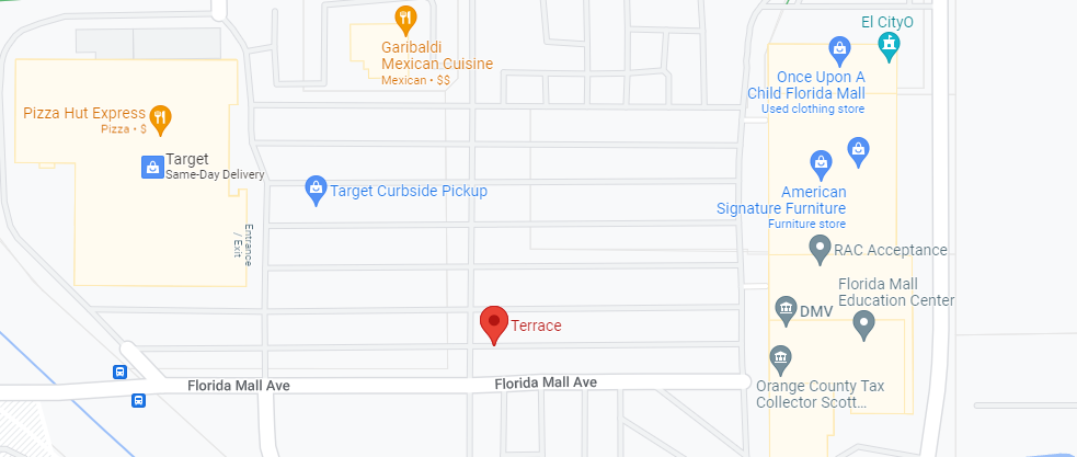The Florida Mall map