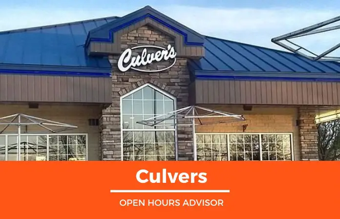 culvers hours