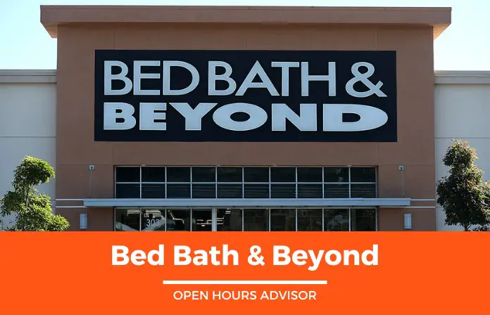 bed bath & beyond hours