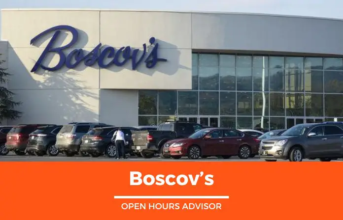 boscov's hours