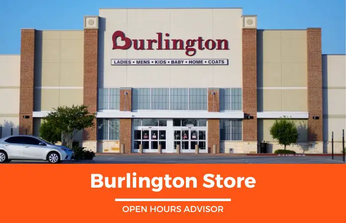 burlington store hours