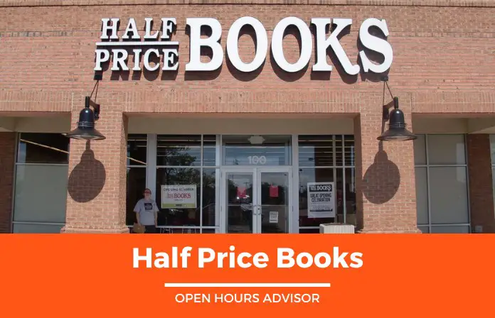 half price books hours
