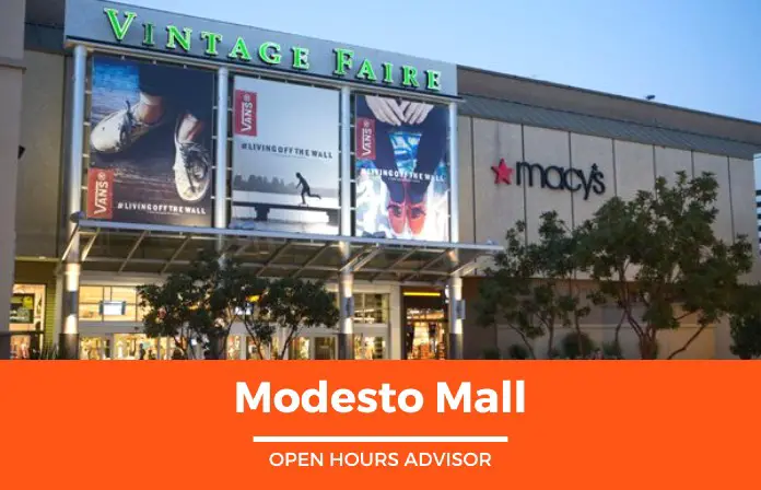 modesto mall hours