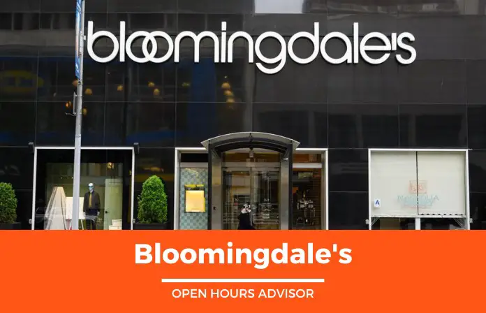 bloomingdales hours