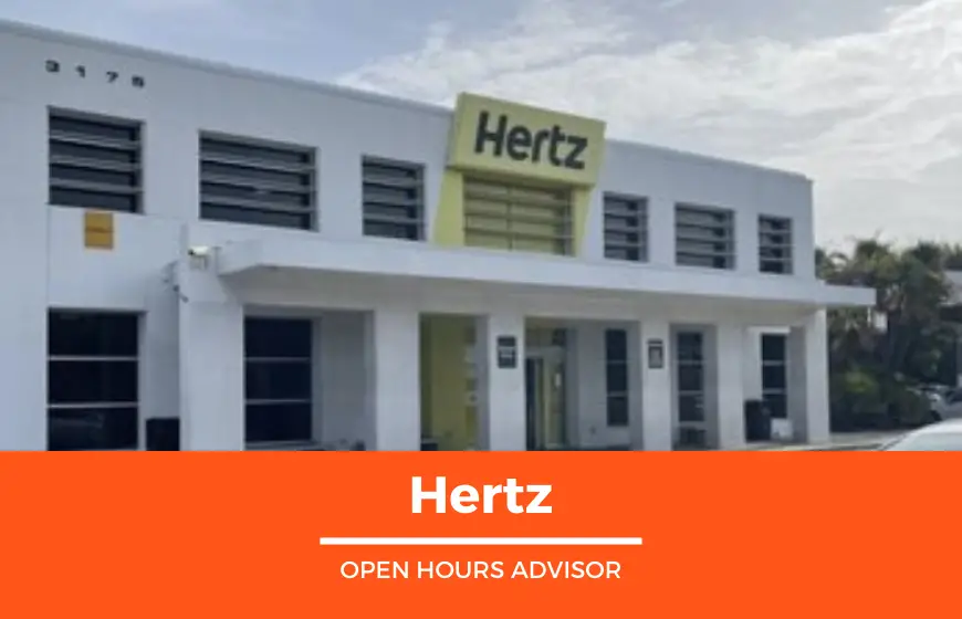 Hertz Hours Opening, Closing, Holiday February 2024