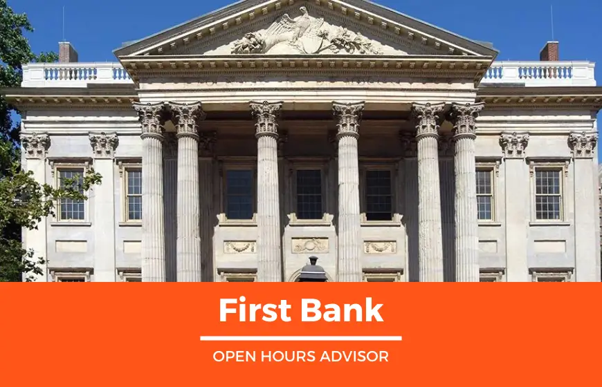 first bank